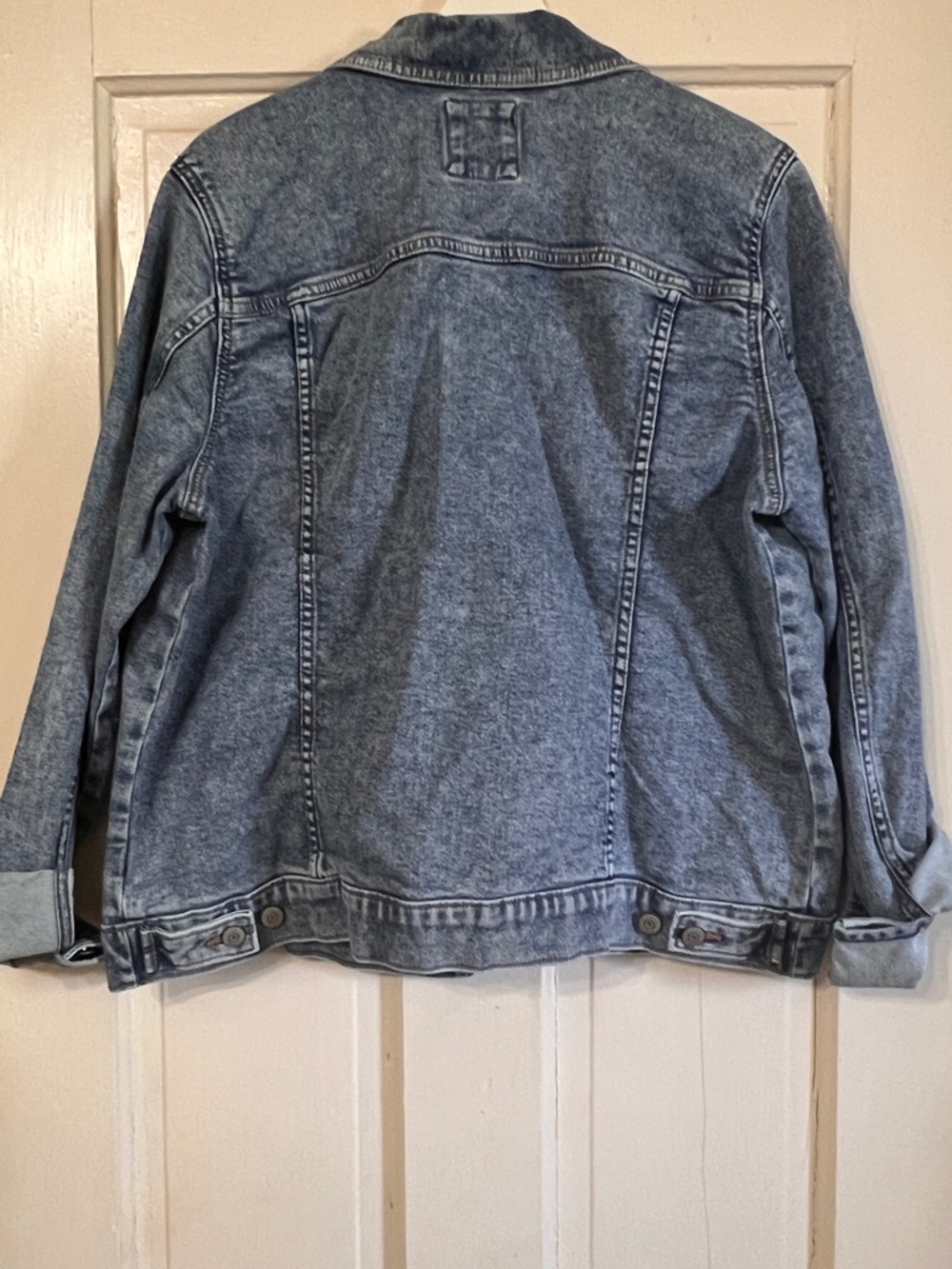 Sonoma Faded Blue Acid Wash Denim Jacket - Picture 2 of 10